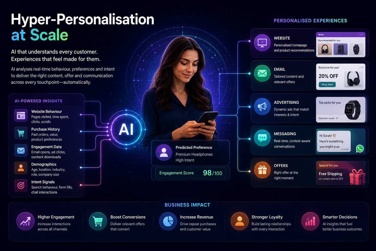Hyper-Personalisation at Scale: How AI Is Reinventing the Customer Journey